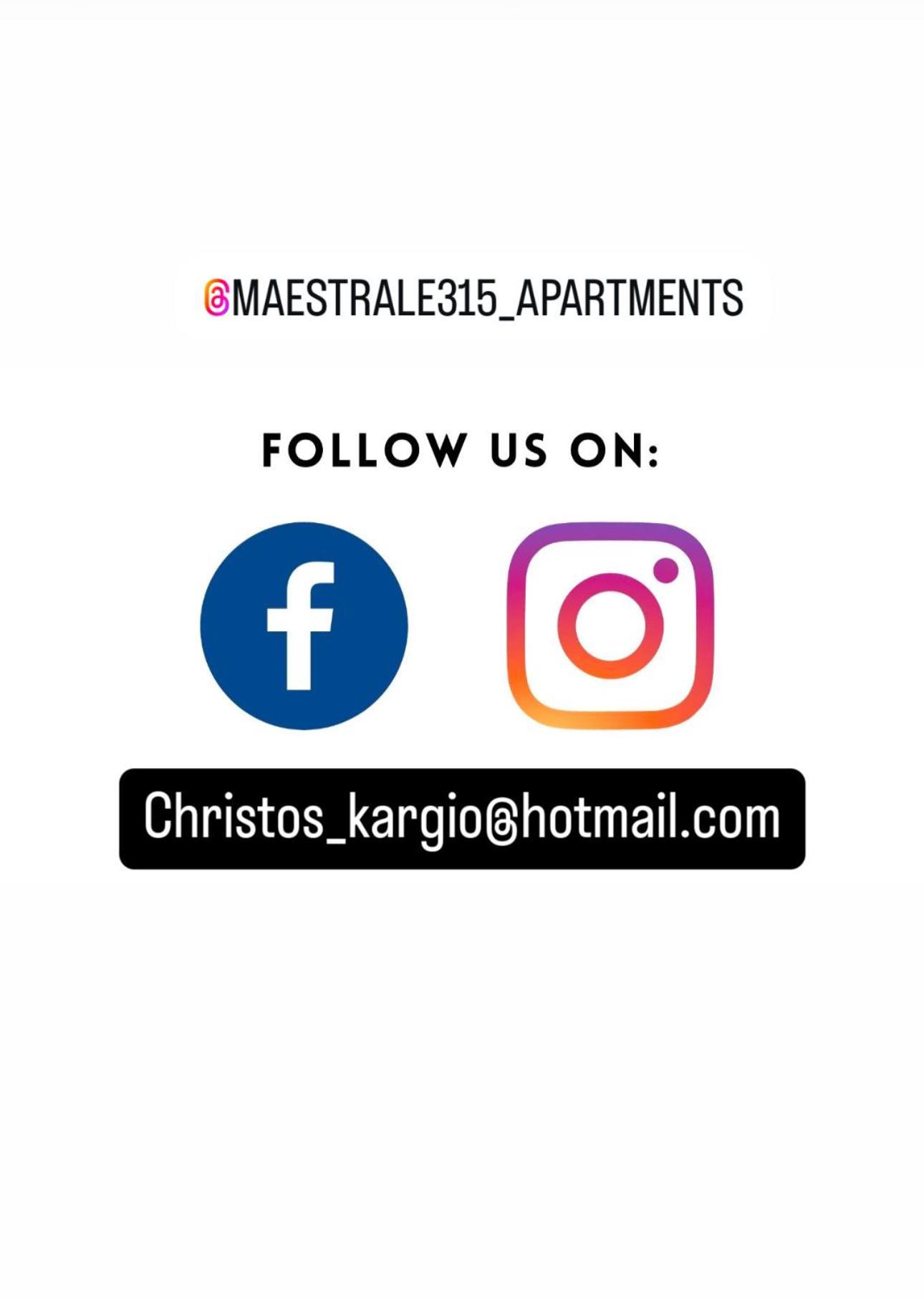 Maestrale 315° Apartments Неа-Миханиона Экстерьер фото